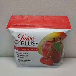JUICE PLUS+ FRUIT BLEND+ 120 SOFT CHEW GUMMIES 2 MONTH SUPPLY NEW SEALED 04/2025